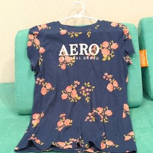 Dusty Rose Aeropostale XL juniors Tshirt